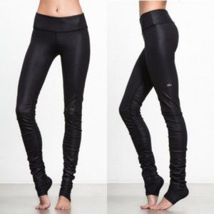 alo | Size XS. Idol Black Metallic Legging